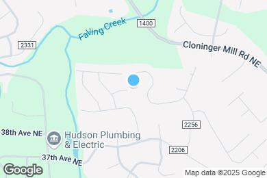 Map image of the property - 1358 37th Ave Lane NE