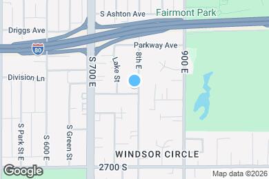 Map image of the property - 2498 S 800 E