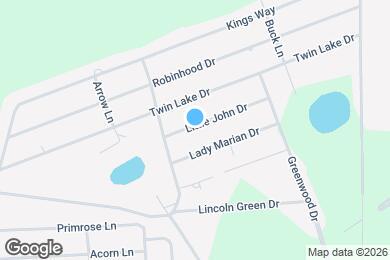 Map image of the property - 8911 Little John Dr