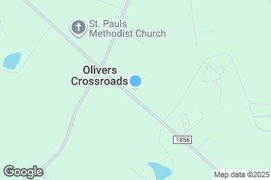 Map image of the property - 3882 S Olivers