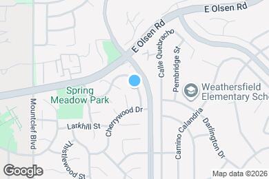 Map image of the property - 418 Ramble Ridge Dr