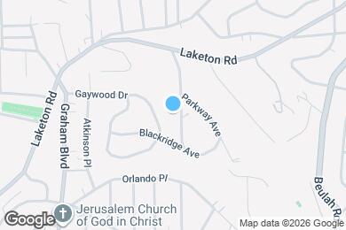 Map image of the property - 716 Southern Ave