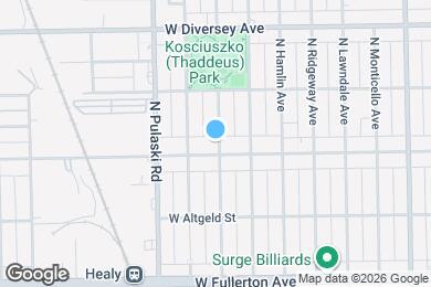 Map image of the property - 2604 N Springfield Ave