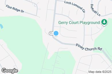 Map image of the property - 1351 Piney Church Rd