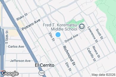 Map image of the property - 1417 Richmond St