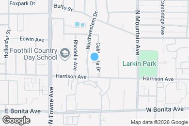 Map image of the property - 549 California Dr