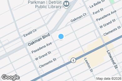 Map image of the property - 3005 Pasadena St