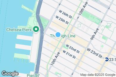 Map image of the property - 525 W 22nd St