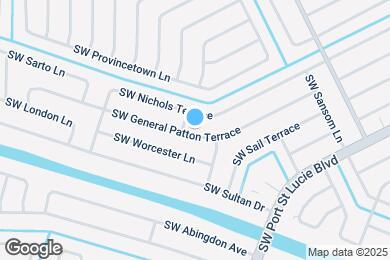 Map image of the property - 881 SW General Patton Ter