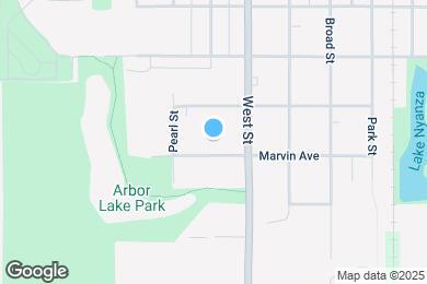 Map image of the property - 605 Marvin Ave