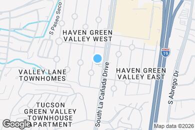 Map image of the property - 386 South La Cañada Drive