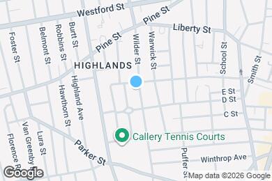 Map image of the property - 545 Wilder St