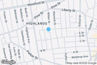 Map image of the property - 547 Wilder St