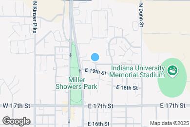 Map image of the property - 1703 N Washington St