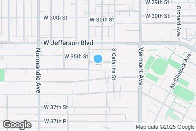 Map image of the property - 1220 W 35th St