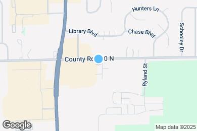 Map image of the property - Pinebrook & Library Park Apartments