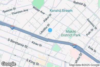 Map image of the property - 1439 Kewalo St