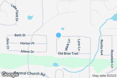 Map image of the property - 4910 Old Briar Trail