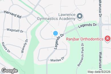 Map image of the property - 1380 Stone Creek Dr