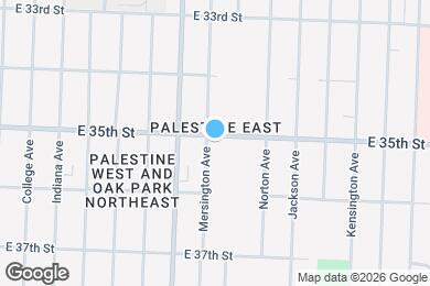 Map image of the property - 3903 E 35th St