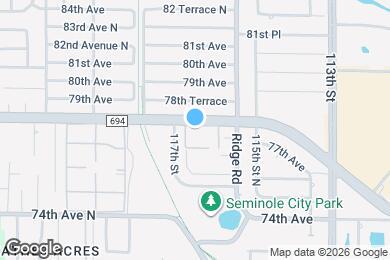 Map image of the property - 11700 Park Blvd