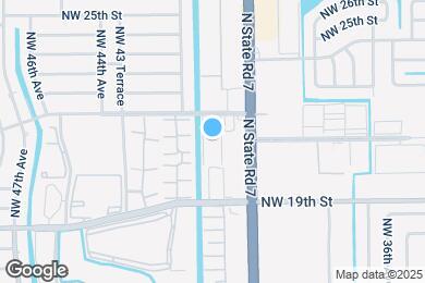 Map image of the property - 4160 NW 21st St