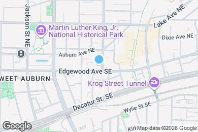 Map image of the property - 572 Edgewood Ave NE