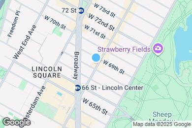 Map image of the property - 188 Columbus Ave
