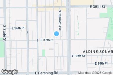 Map image of the property - 3653 S Giles Ave