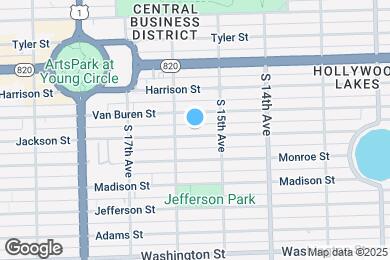 Map image of the property - 1535 Jackson St