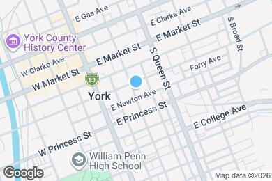 Map image of the property - 115 S Duke St