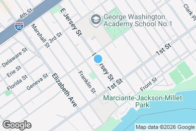 Map image of the property - 144 E Jersey St