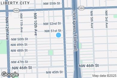Map image of the property - 742 NW 50th St