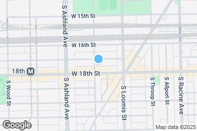 Map image of the property - 1711 S Laflin St