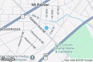 Map image of the property - 3409 Eastern Ave