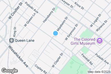 Map image of the property - 332 W Manheim St