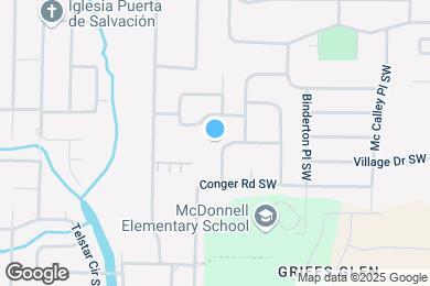 Map image of the property - 3416 Grassfort Dr SW