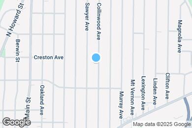 Map image of the property - 1138 Collinwood Ave