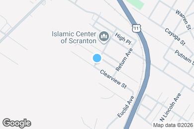 Map image of the property - 1836 Clearview St