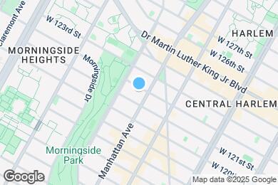 Map image of the property - 342 W 122nd St