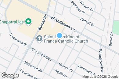 Map image of the property - 2101 W Anderson Ln.