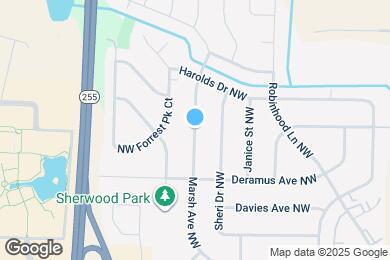 Map image of the property - 12 Marsh Ave NW