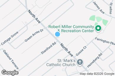 Map image of the property - 1412 North Ave