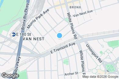 Map image of the property - GARFIELD STREET, BRONX