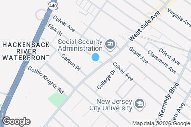 Map image of the property - 301 West Side Avenue