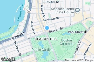 Map image of the property - 65 Beacon St