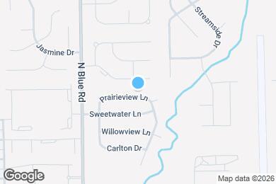 Map image of the property - 1698 Prairieview Ln