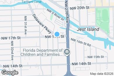 Map image of the property - 1690 NW 28th Ave