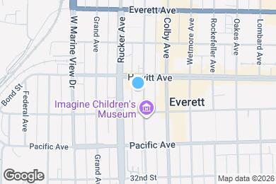 Map image of the property - 2916 Hoyt Ave