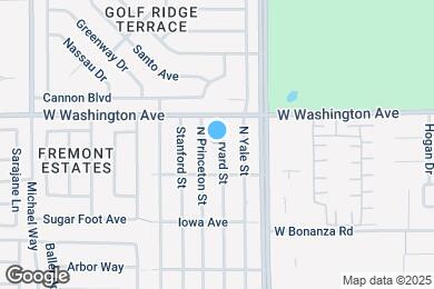 Map image of the property - 701 Harvard St